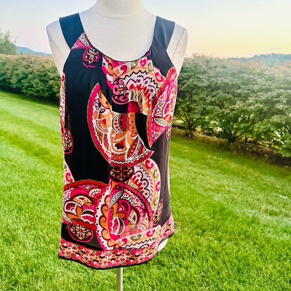 ECI Abstract print tank top - Picture 4 of 15
